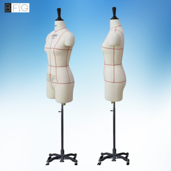 หุ่นผู้หญิงครึ่งตัว ทรงเอเซีย (PU)